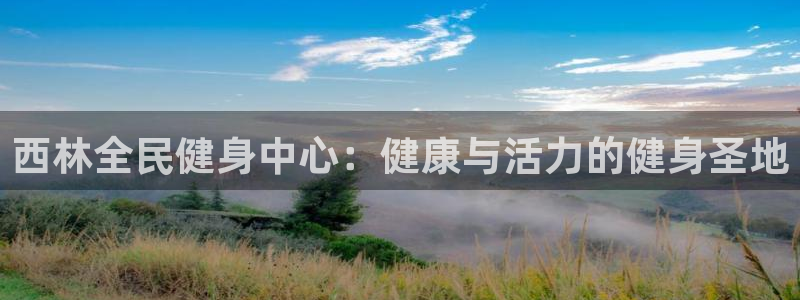 尊龙体育怎么样：西林全民健身中心：健康与活力的健身圣地