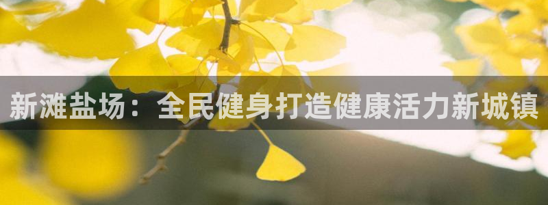 尊龙凯时游戏厅：新滩盐场：全民健身打造健康活力新城镇