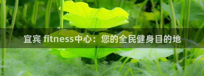 尊龙人生就是博AG旗舰厅：宜宾 fitness中心：您的